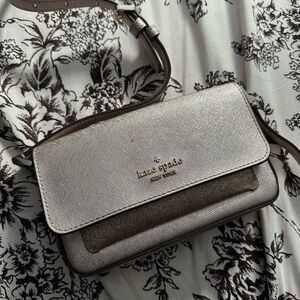 Kate Spade light gold Crossbody Bag